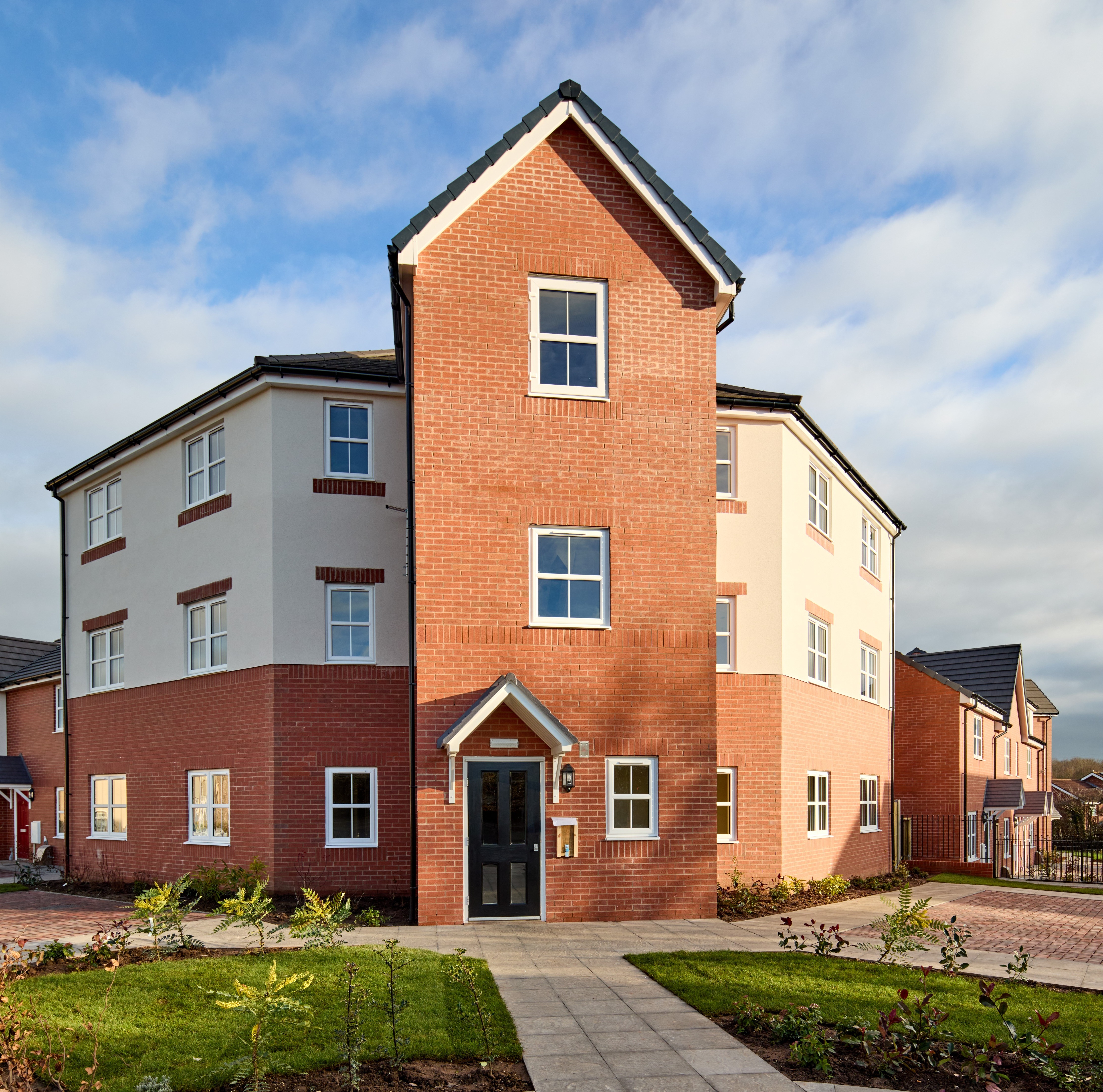 A block of low-rise block of flats